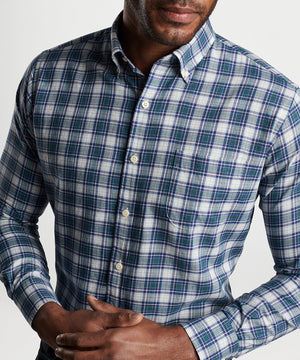 Peter Millar Long Sleeve Seymour Sport Shirt