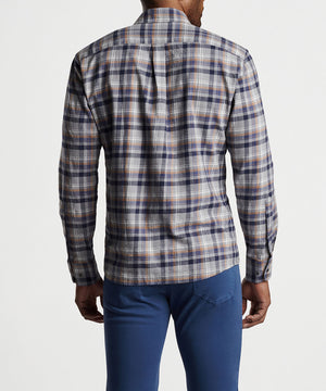 Peter Millar Long Sleeve Iron Way Sport Shirt