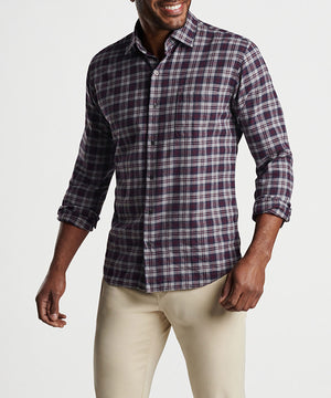 Peter Millar Long Sleeve Maywood Sport Shirt