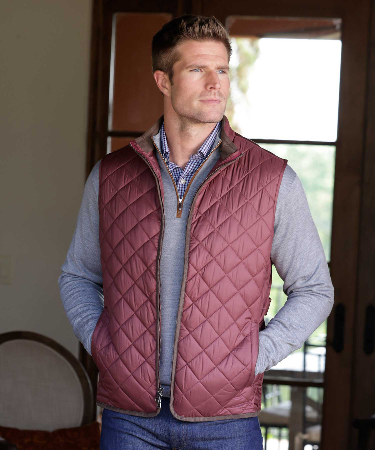 Peter Millar Essex Vest, Men's Big & Tall