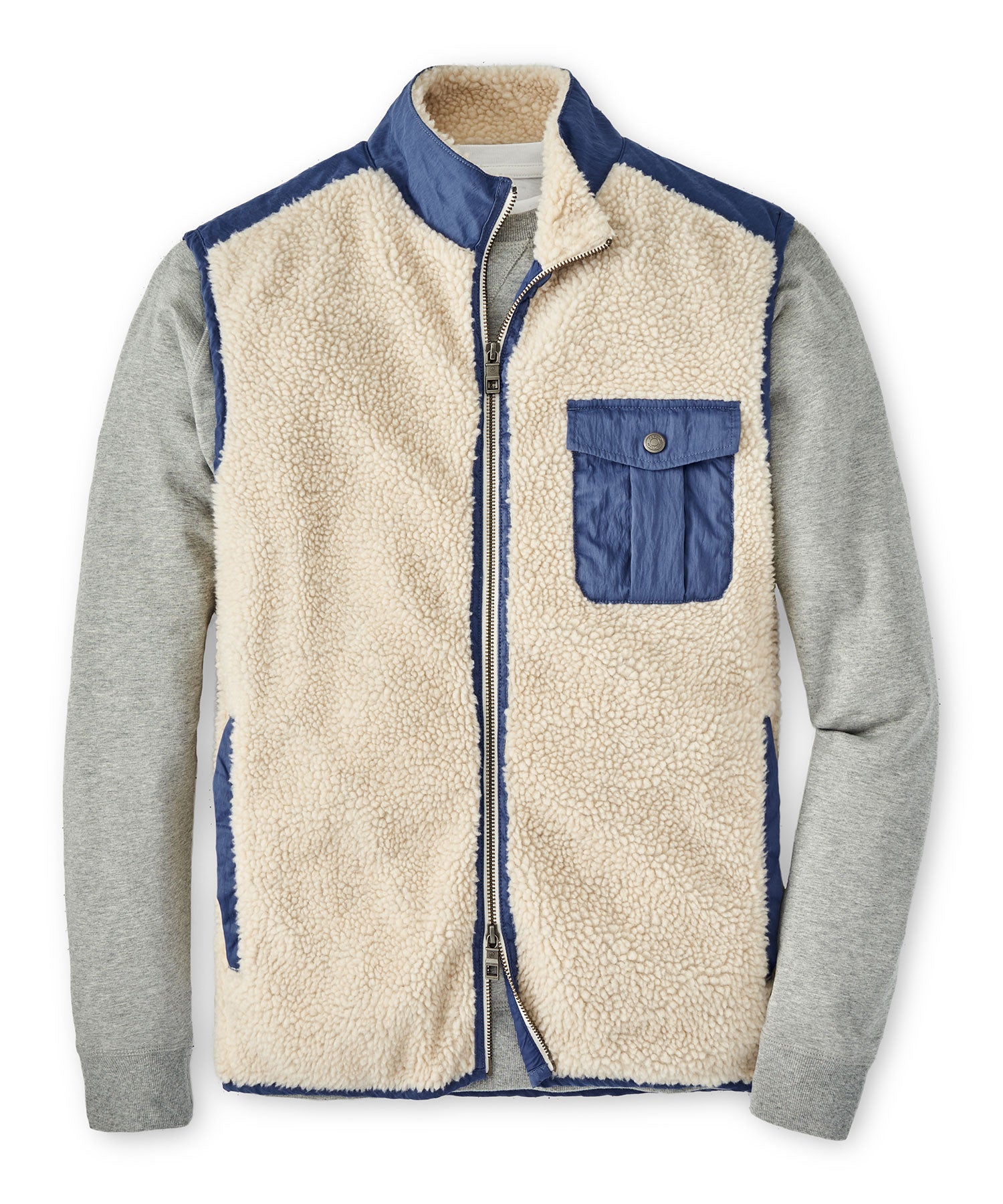 Peter Millar Pile Fleece Vest, Men's Big & Tall