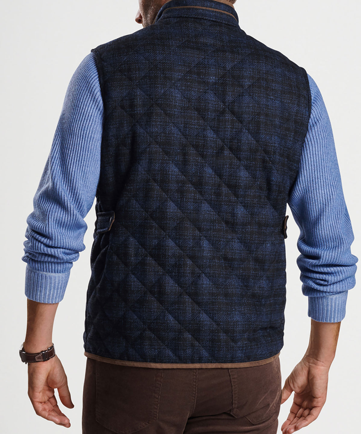 Peter Millar Essex Wool Travel Vest, Men's Big & Tall