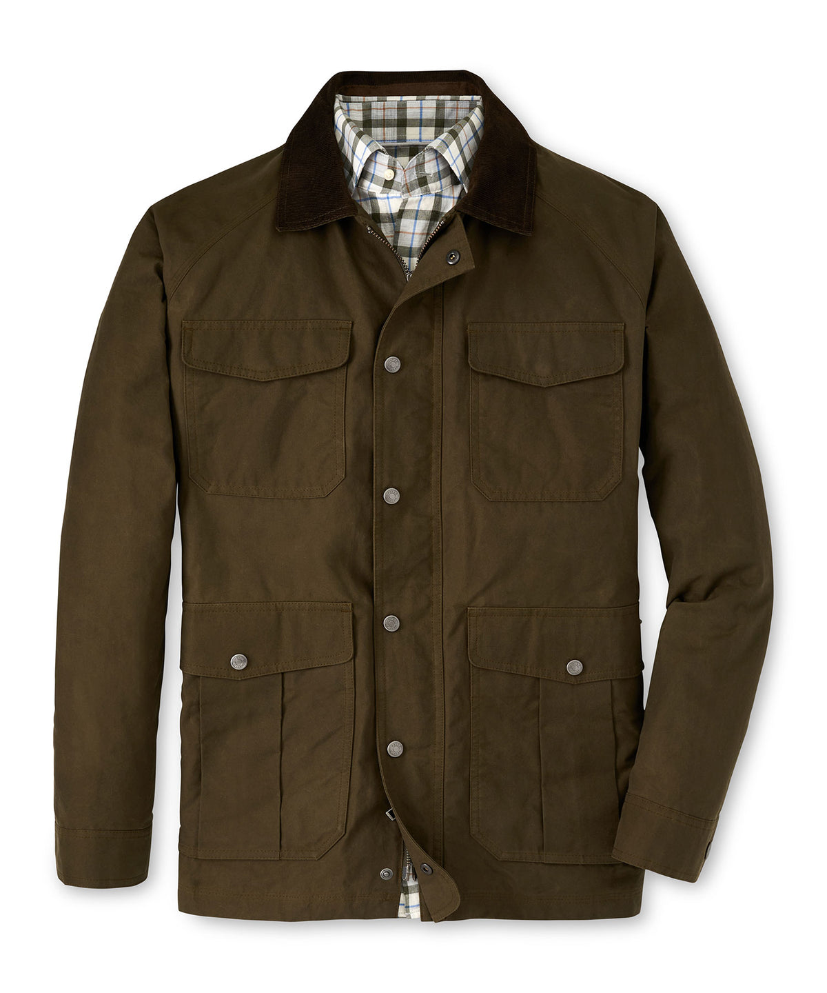 Peter Millar Waxed Cotton Field Jacket, Men's Big & Tall