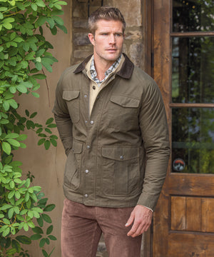 Peter Millar Waxed Cotton Field Jacket