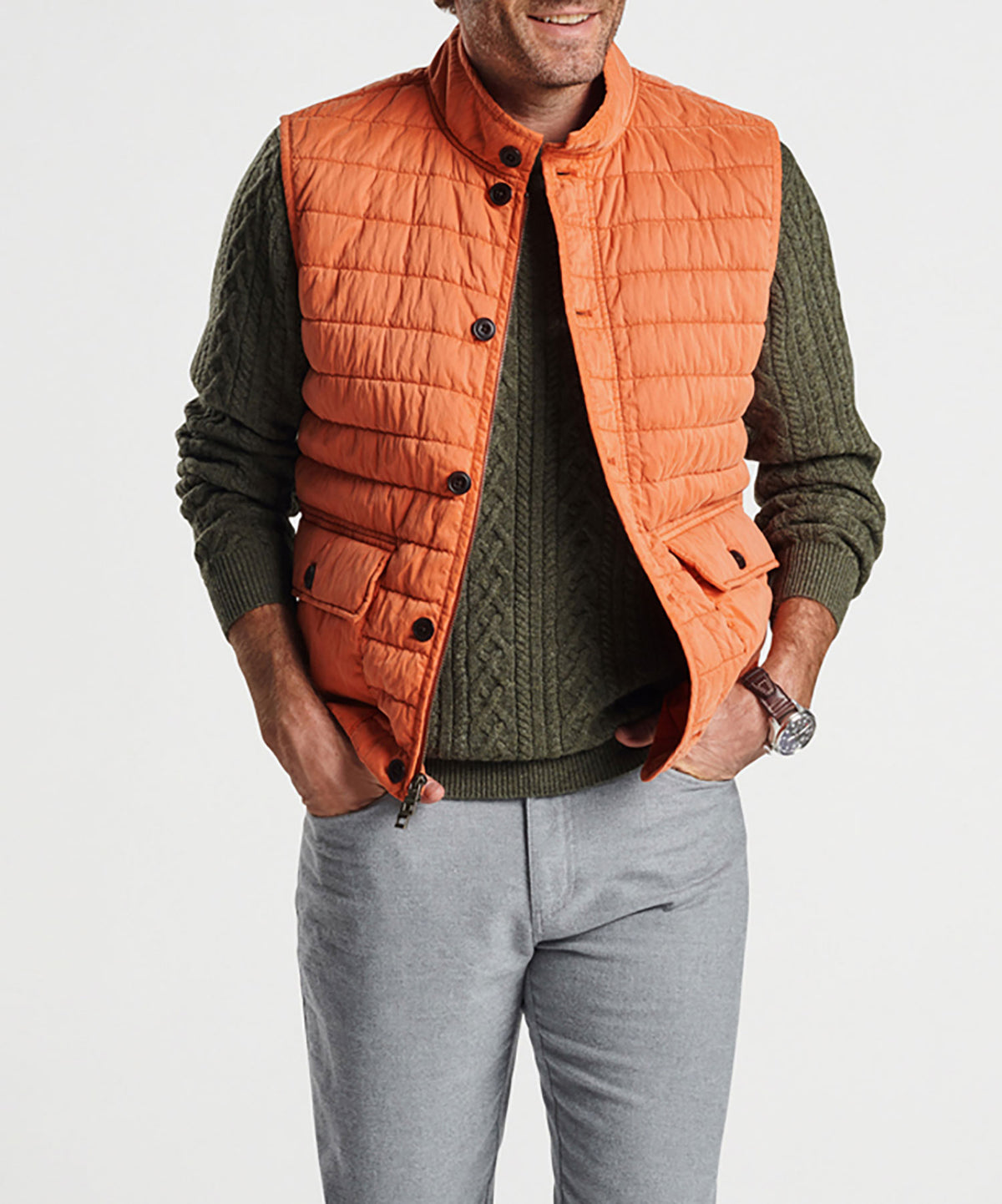 Peter Millar Greenwich Vest, Men's Big & Tall