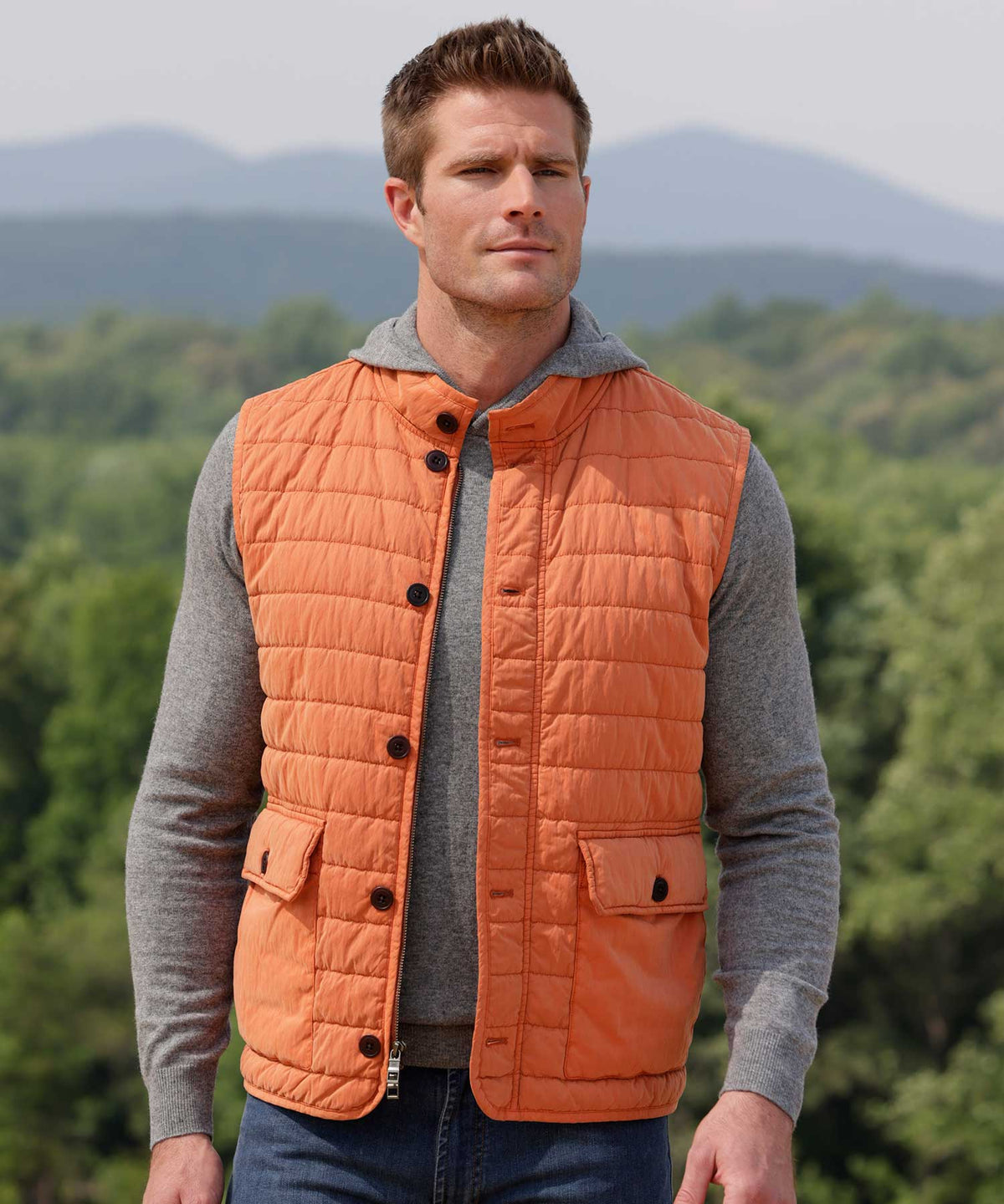 Peter Millar Greenwich Vest, Men's Big & Tall