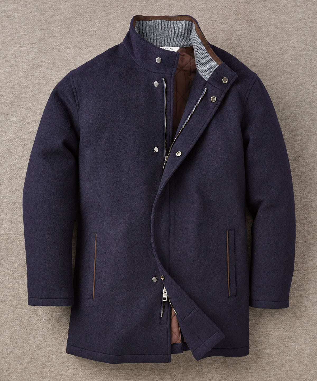 Peter Millar Fleece City Coat, Men's Big & Tall