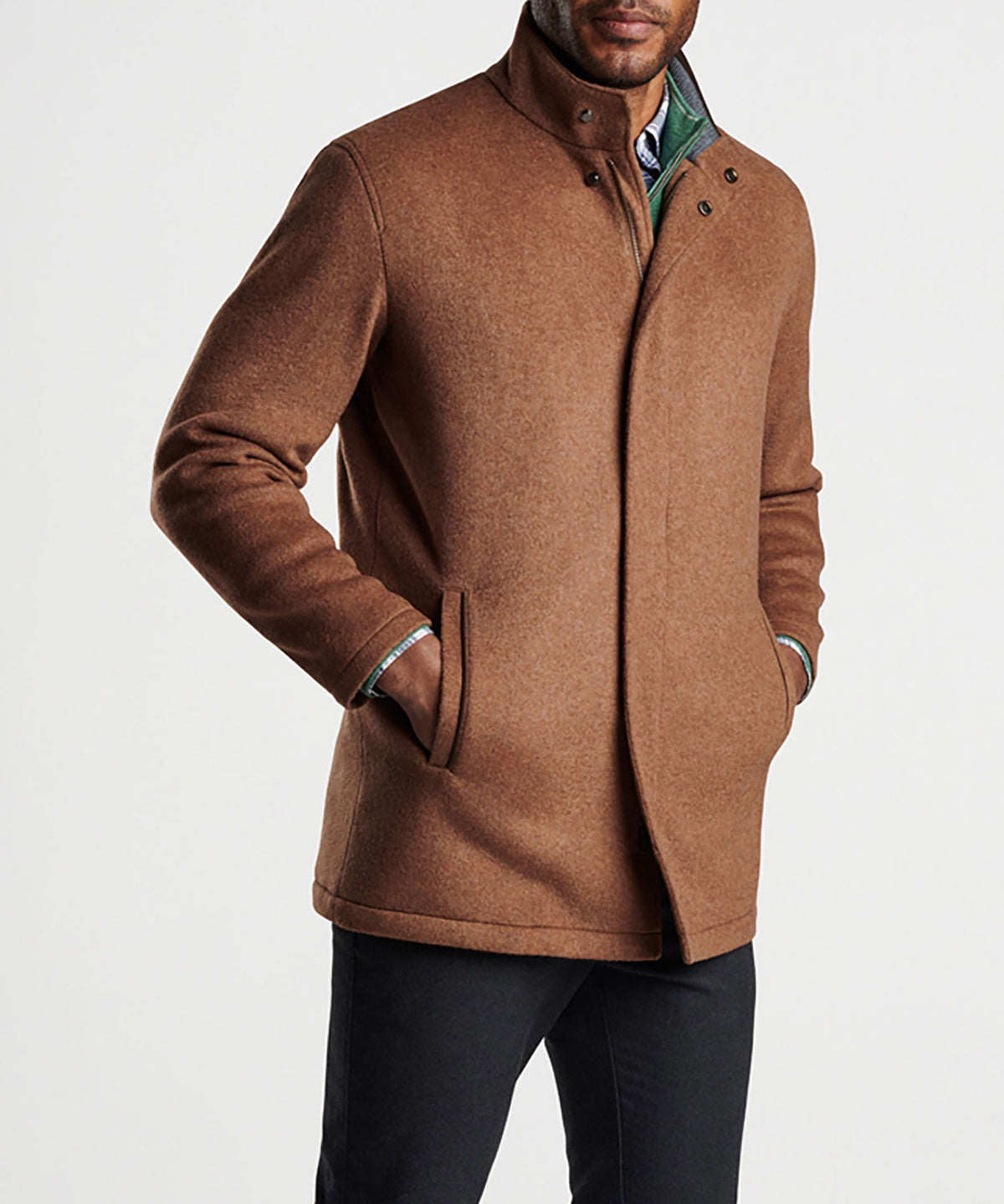 Peter Millar Fleece City Coat, Men's Big & Tall