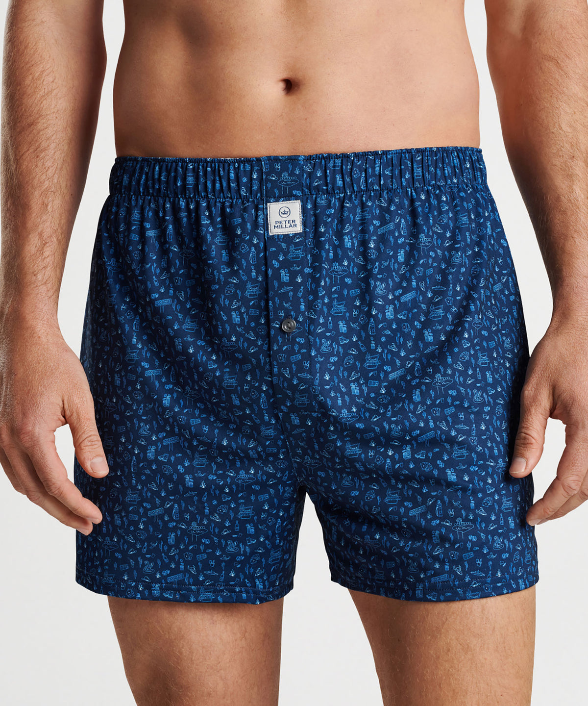 Peter Millar Badlands Bluff Performance Boxer, Men's Big & Tall