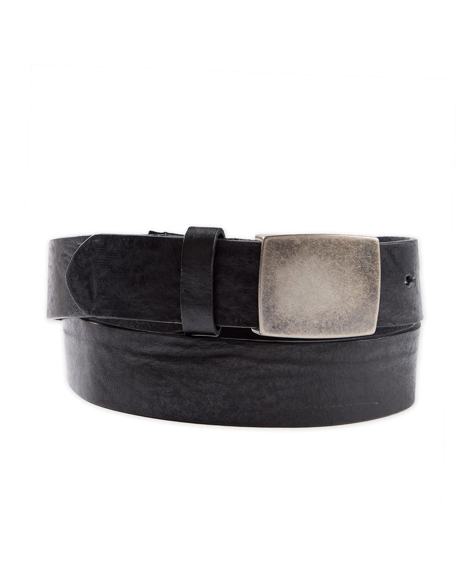 Westport Black Vintage Calfskin Belt, Men's Big & Tall