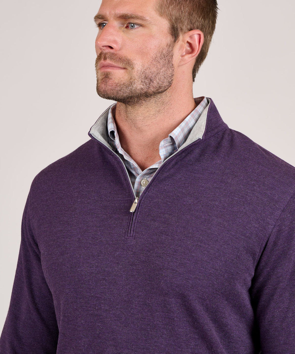 Peter Millar Crown Comfort Quarter-Zip Pullover, Men's Big & Tall