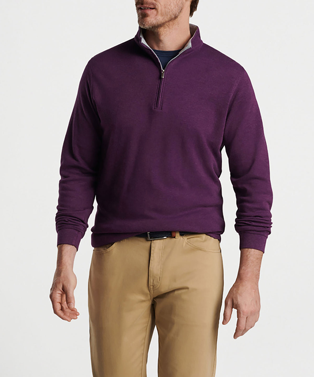 Peter Millar Crown Comfort Quarter-Zip Pullover, Men's Big & Tall