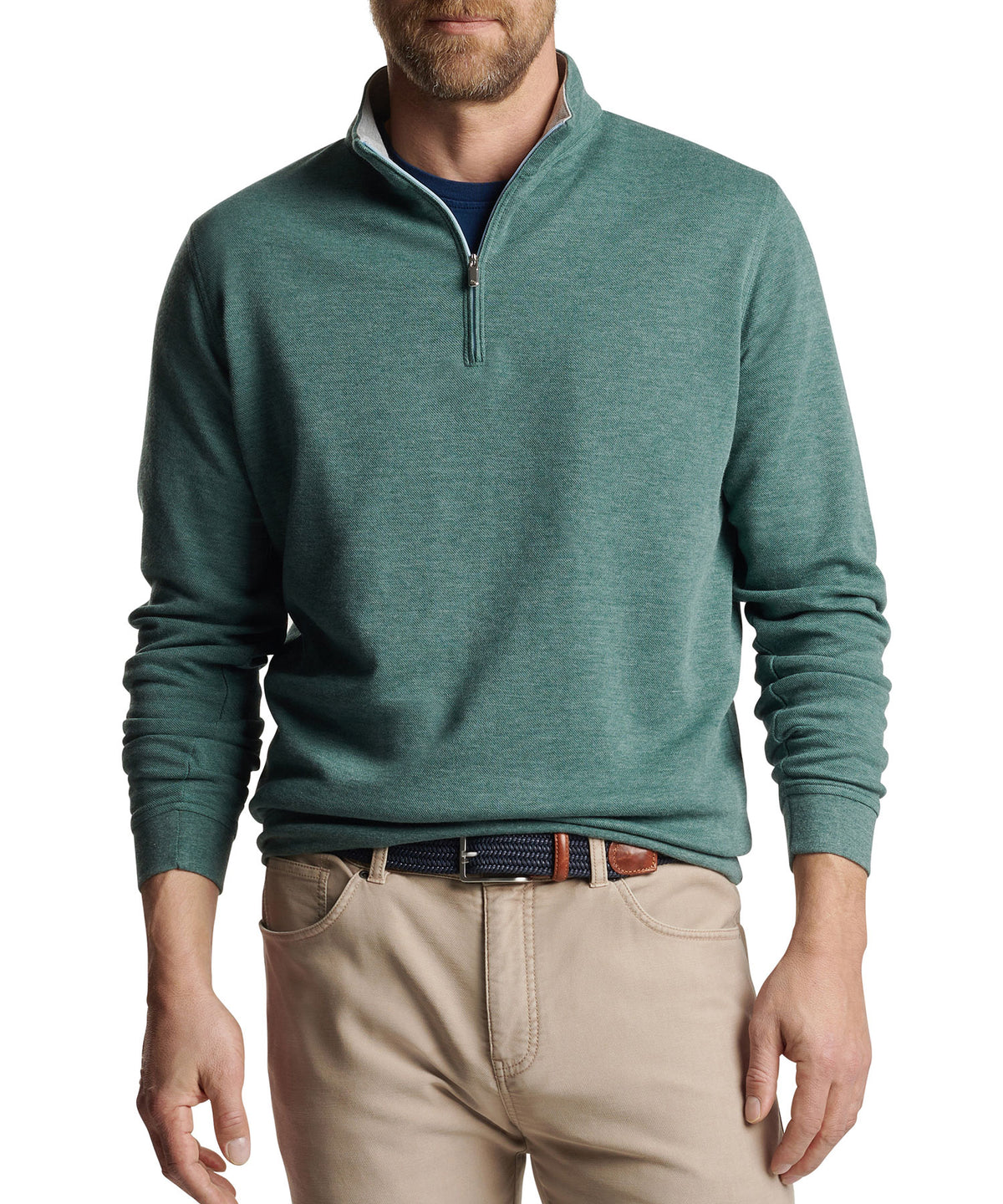 Peter Millar Crown Comfort Quarter-Zip Pullover, Men's Big & Tall