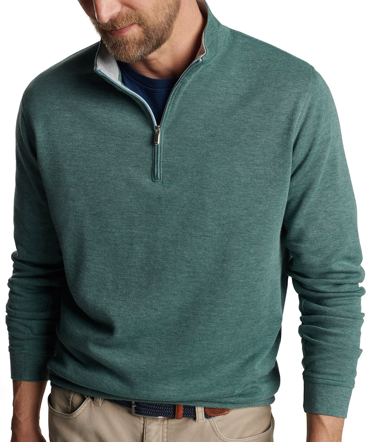 Peter Millar Crown Comfort Quarter-Zip Pullover, Men's Big & Tall