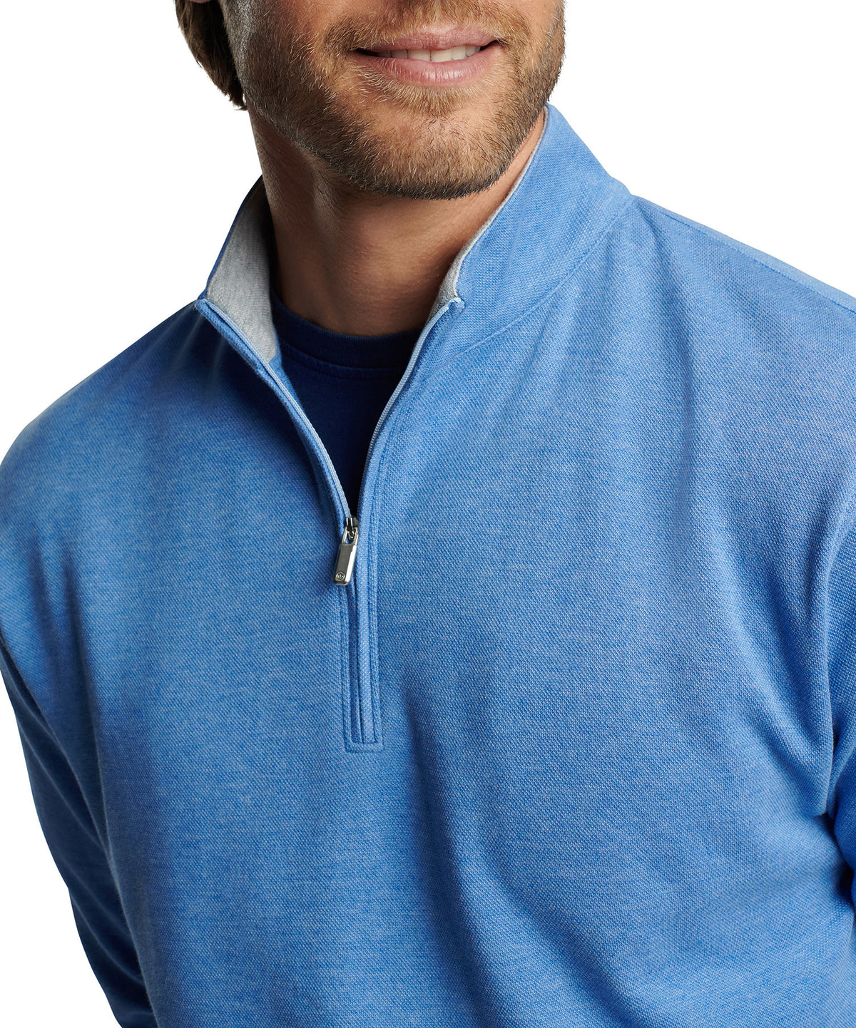 Peter Millar Crown Comfort Quarter-Zip Pullover, Men's Big & Tall