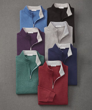 Peter Millar Crown Comfort Quarter-Zip Pullover