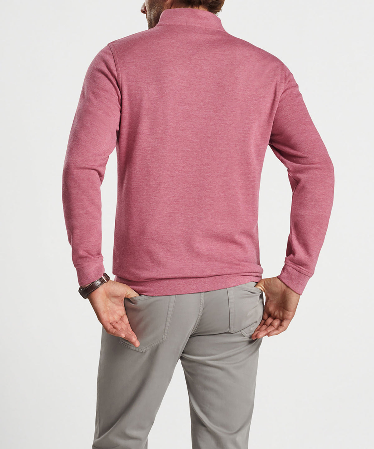 Peter Millar Crown Comfort Quarter-Zip Pullover, Men's Big & Tall