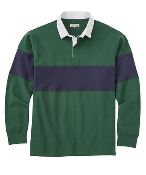 Westport Lifestyle Long Sleeve Performance Stripe Rugby Shirt