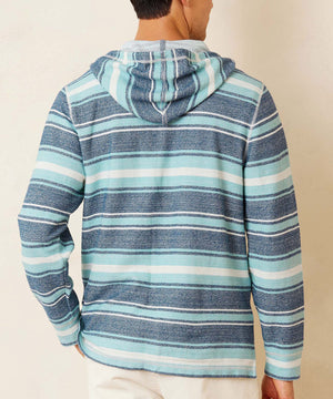 Tommy Bahama Long Sleeve Blue Horizon Baja Hoodie Pullover