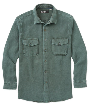 Westport 1989 Long Sleeve Basket Weave Overshirt