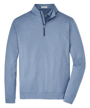 Peter Millar Skull Print Perth Quarter-Zip Pullover