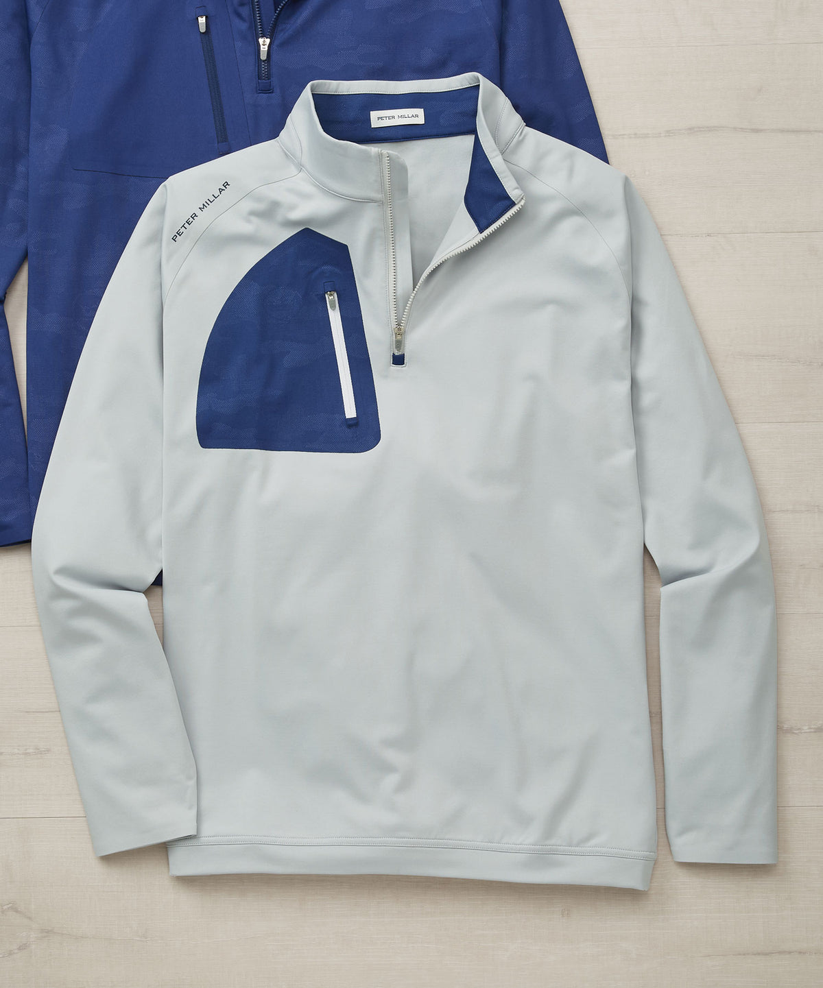 Peter Millar Verge Quarter-Zip Pullover, Men's Big & Tall