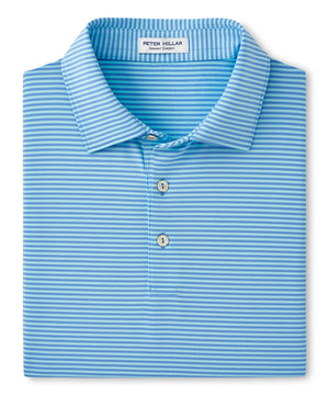 Peter Millar Short Sleeve Hales Stripe Polo Knit Shirt