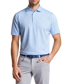 Peter Millar Short Sleeve Jubilee Stripe Polo Knit Shirt