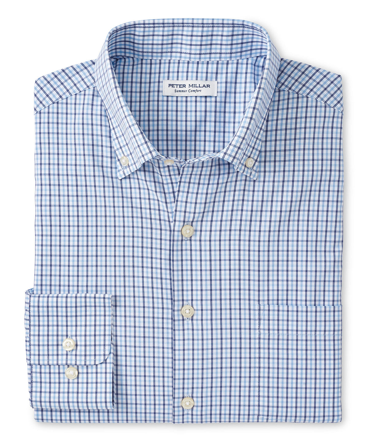 Peter Millar Chelan Performance Button-Down Collar Sport Shirt, Men's Big & Tall