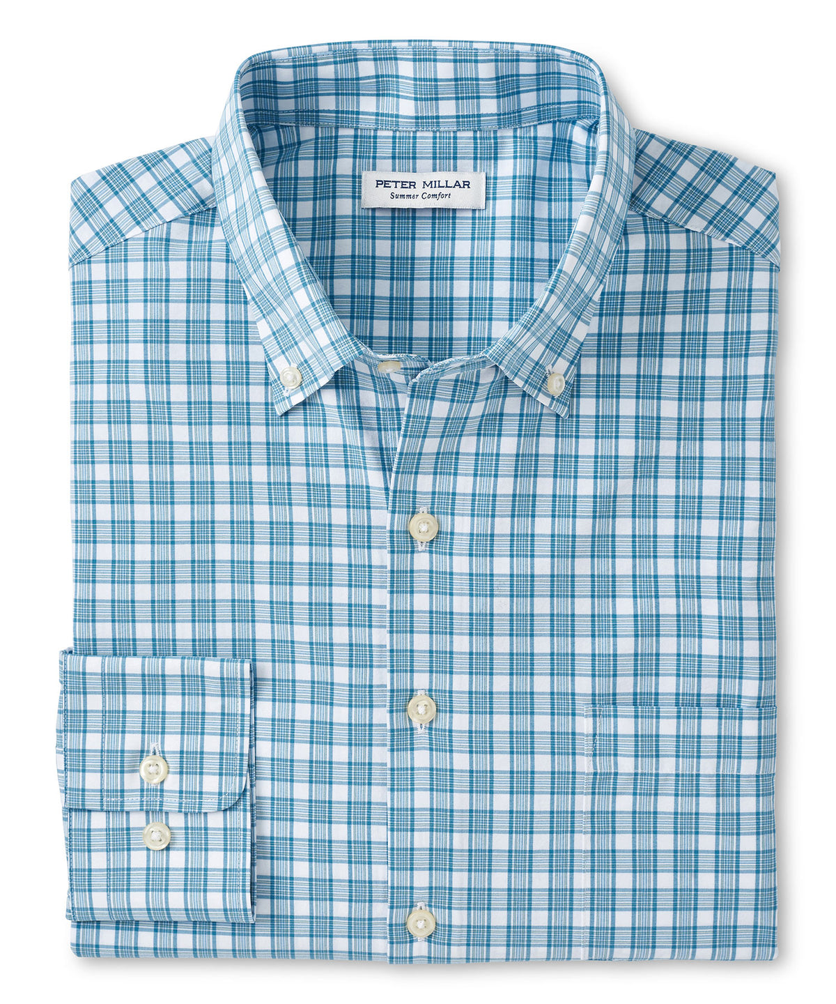 Peter Millar Murphys Performance Button-Down Collar Sport Shirt, Men's Big & Tall