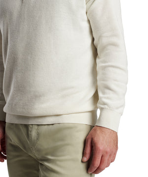 Peter Millar Long Sleeve Hickory Henley Hoodie Pullover