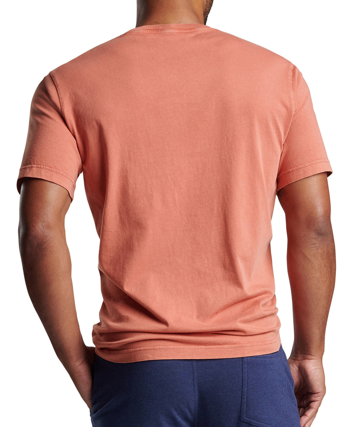 Peter Millar Short Sleeve Lava Wash Crew Neck Pocket T-Shirt, Men's Big & Tall