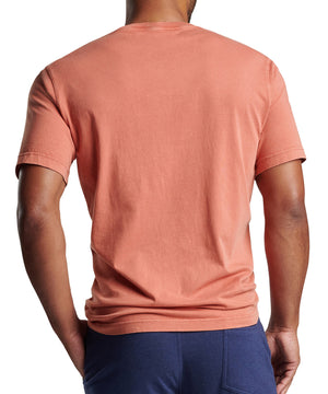 Peter Millar Short Sleeve Lava Wash Crew Neck Pocket T-Shirt