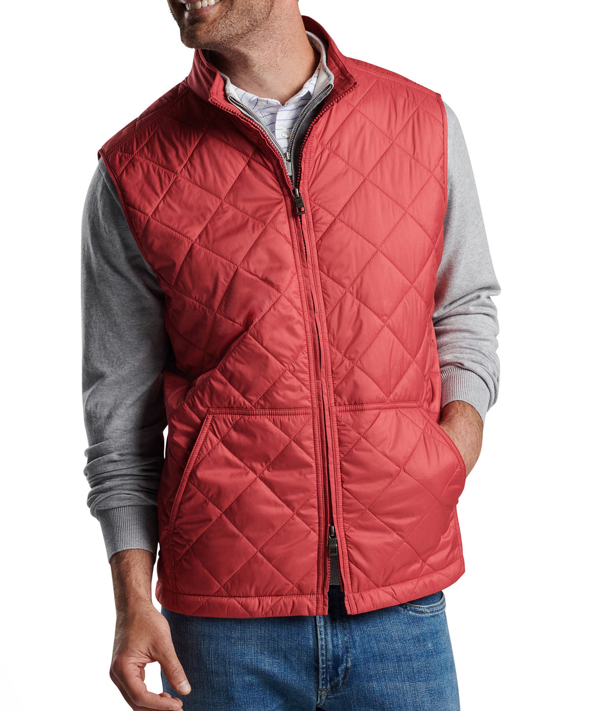 Peter Millar Bedford Outerwear Vest, Men's Big & Tall