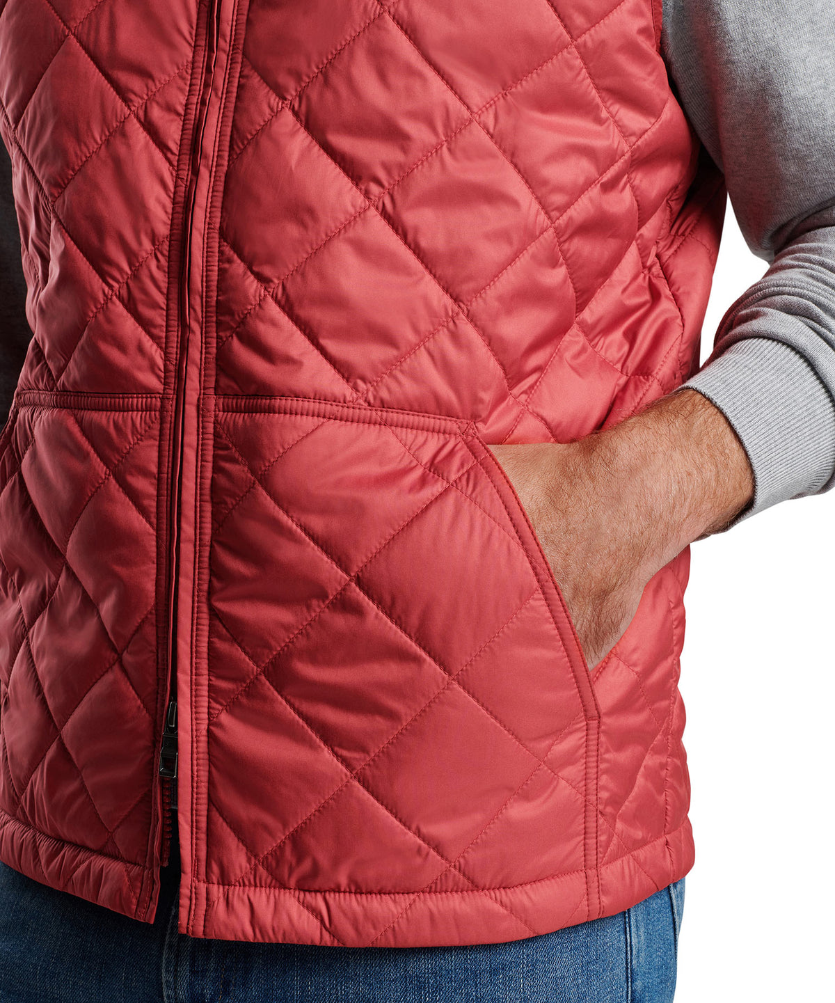 Peter Millar Bedford Outerwear Vest, Men's Big & Tall