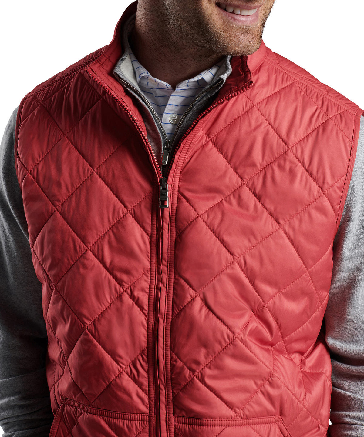 Peter Millar Bedford Outerwear Vest, Men's Big & Tall