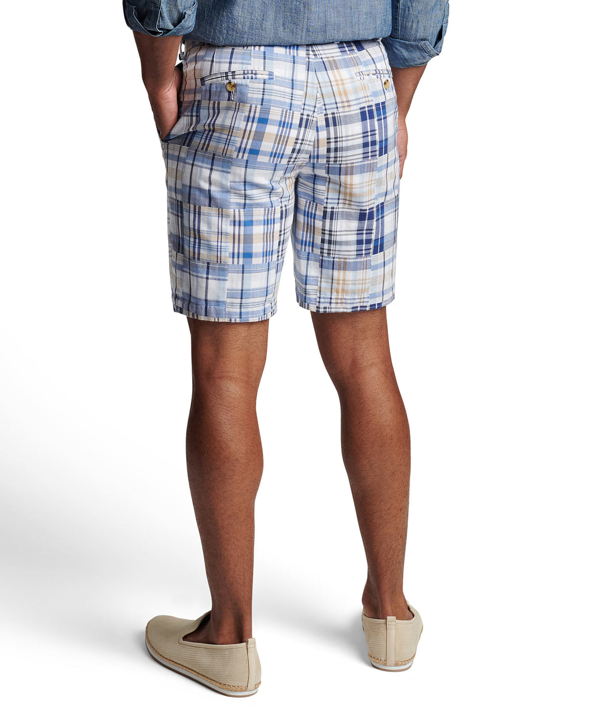 Peter Millar Madras Shorts, Men's Big & Tall