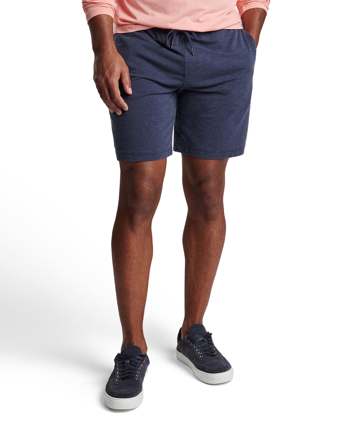 Peter Millar Lava Wash Pull-On Shorts, Men's Big & Tall