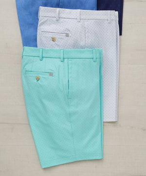 Peter Millar Skull Print Stretch Performance Salem Shorts