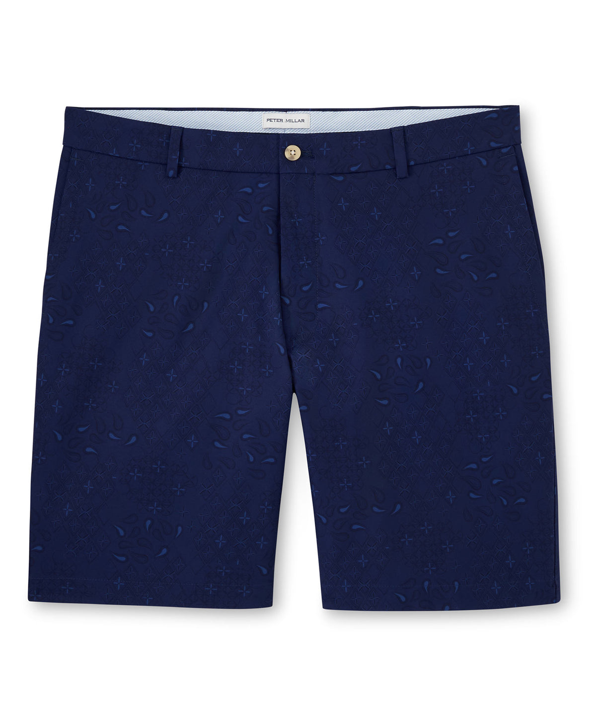 Peter Millar Paisley Print Stretch Performance Salem Shorts, Men's Big & Tall