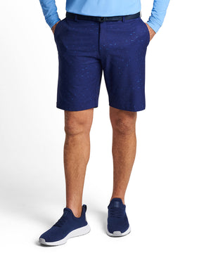 Peter Millar Paisley Print Stretch Performance Salem Shorts