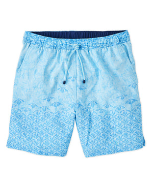 Peter Millar Stingray Print Swim Trunk