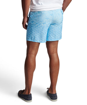 Peter Millar Stingray Print Swim Trunk