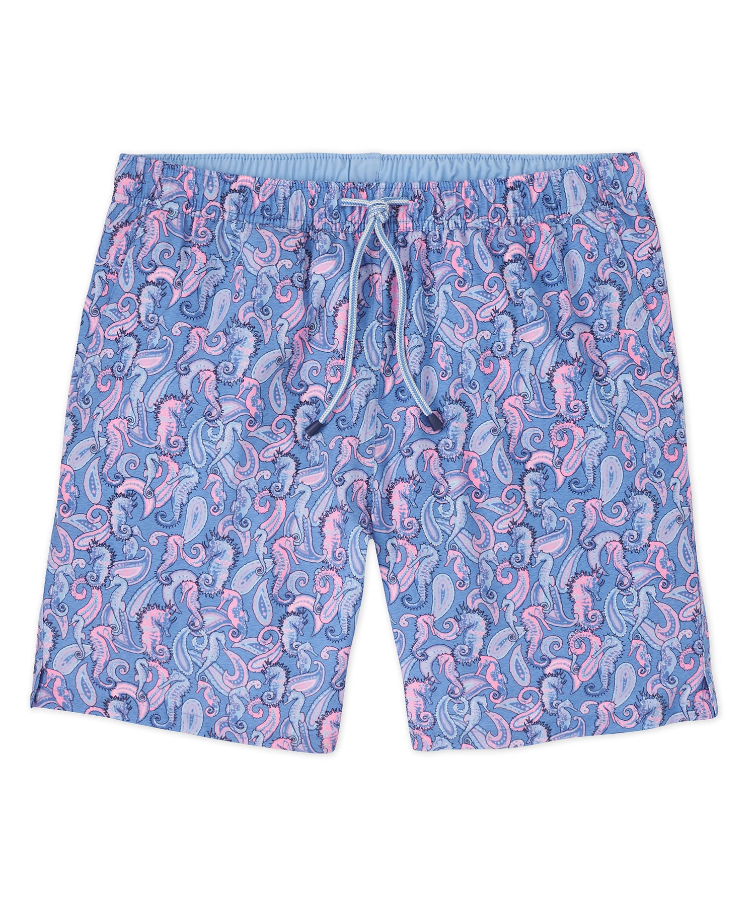 Peter Millar Seahorse Print Swim Trunk, Men's Big & Tall