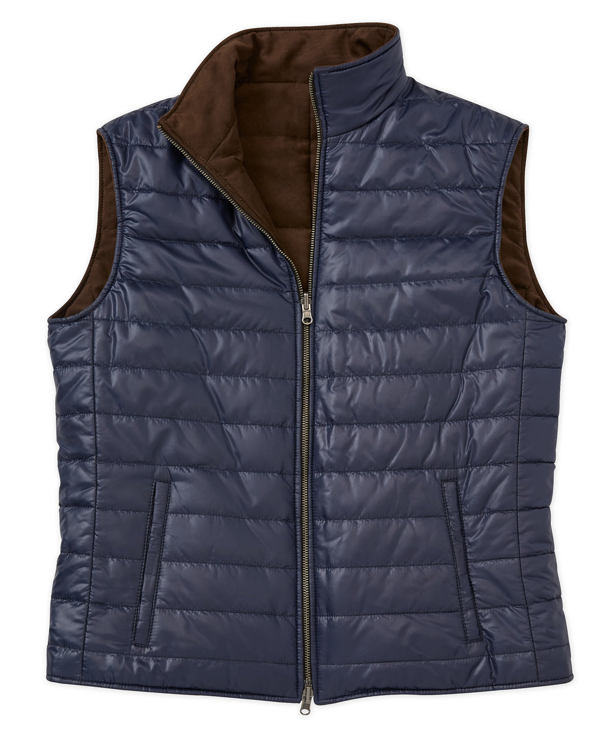 Westport Lifestyle Reversible Microsuede Vest, Men's Big & Tall