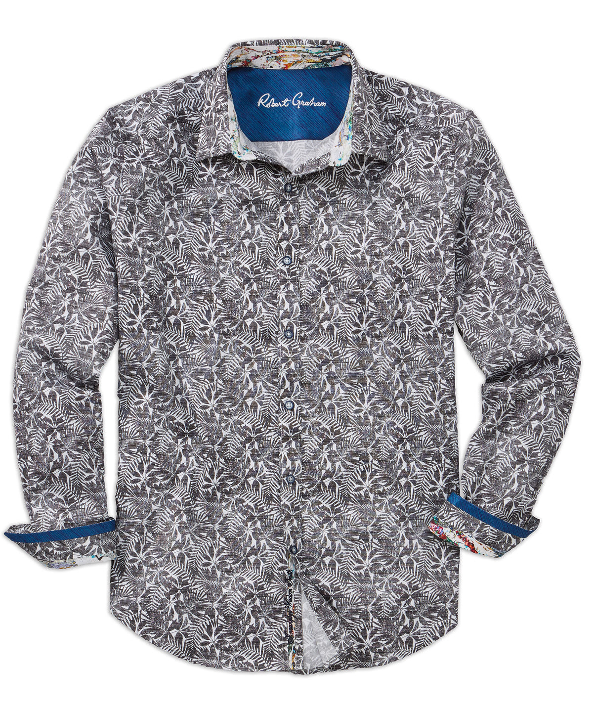 Robert Graham Long Sleeve Aegean Sport Shirt, Men's Big & Tall