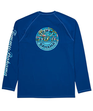 Tommy Bahama Long Sleeve Chill Time Rash Guard T-Shirt