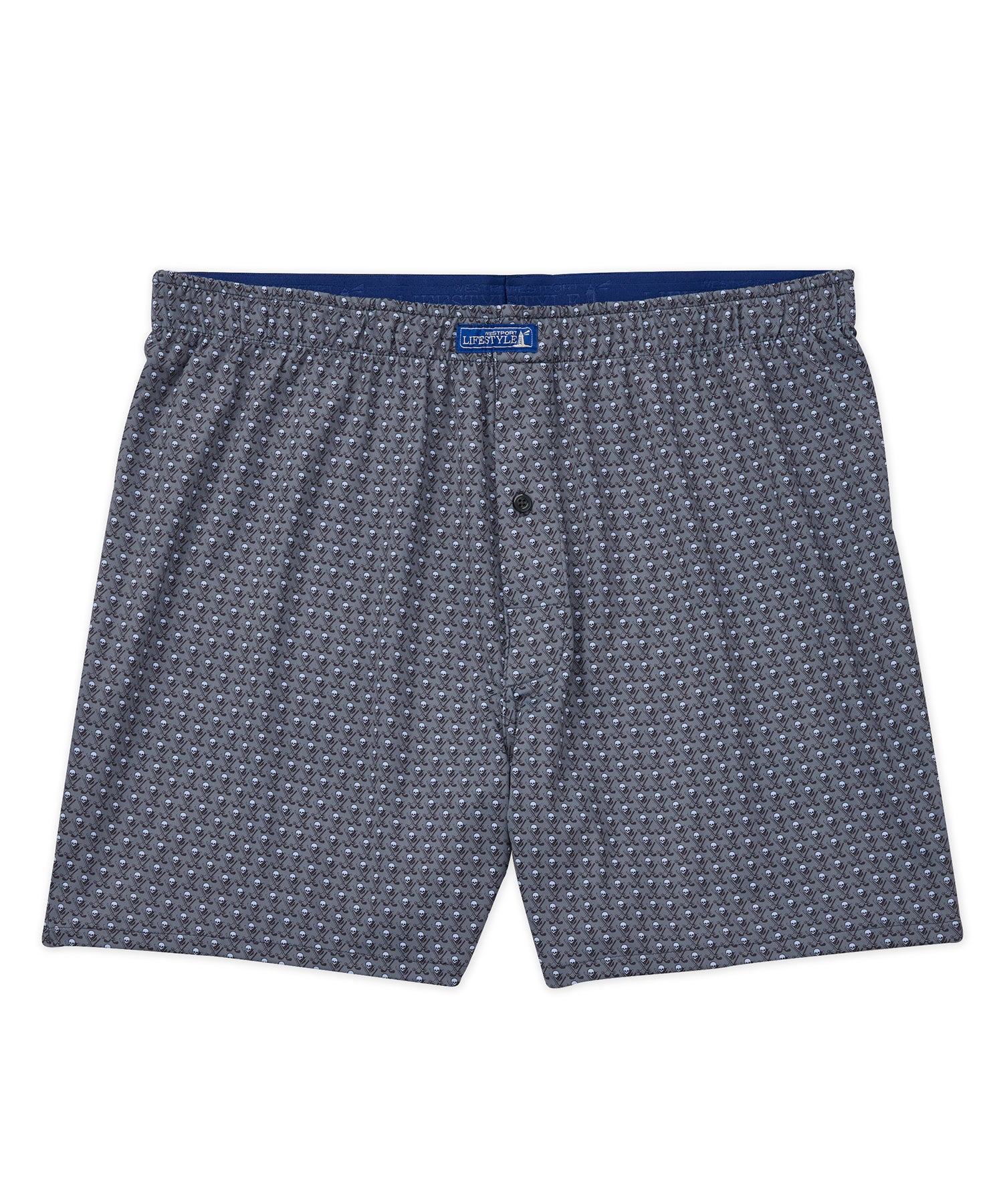 Westport Lifestyle Printed Performance Stretch Boxer, Men's Big & Tall