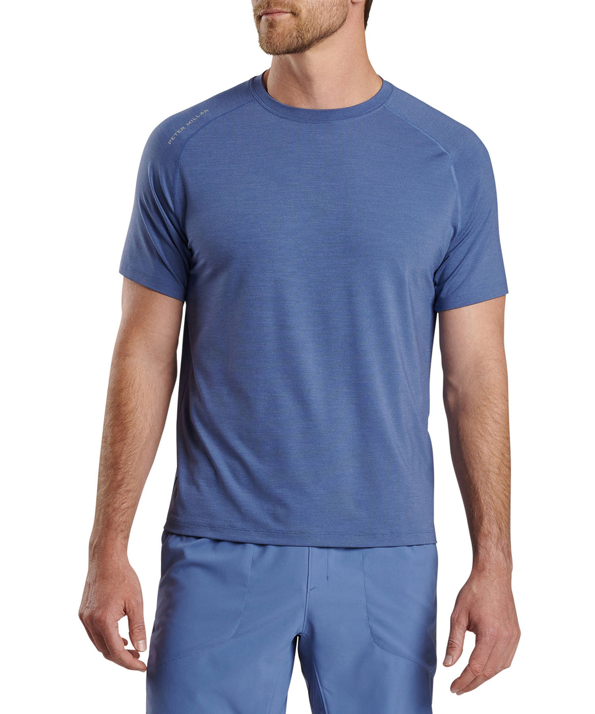 Peter Millar Short Sleeve Aurora Performance Stretch T-Shirt, Men's Big & Tall