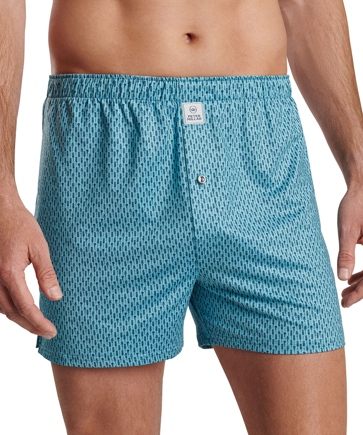 Peter Millar 'Lavender Fields' Performance Boxer, Men's Big & Tall